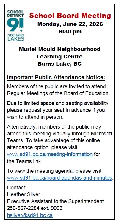 BM Announcement June 22 2026